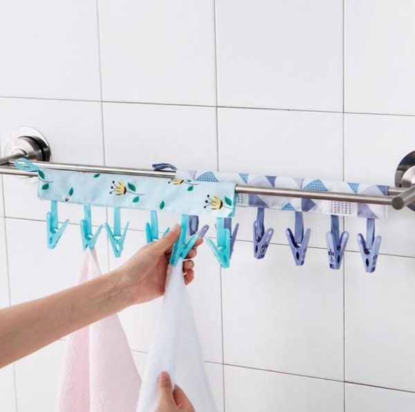 hangers & racks travel essentials bathroom cloth hanger clothespin portable folding socks drying with 6 clips
hangers & racks travel essentials bathroom cloth hanger clothespin portable folding socks drying with 6 clips