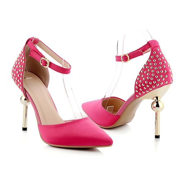 women pumps sandals rivets high heels shoes fashion office stiletto party female comfort dress, Black
women pumps sandals rivets high heels shoes fashion office stiletto party female comfort dress, Black