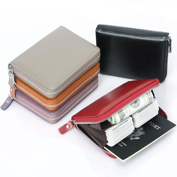 card holders rfid business holder genuine leather wallet money bag zipper coin purse bank id case passport cover, Brown;gray
card holders rfid business holder genuine leather wallet money bag zipper coin purse bank id case passport cover, Brown;gray