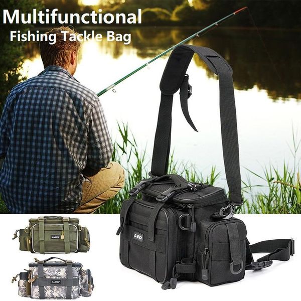 fishing accessories bag large capacity multifunctional lure tackle pack outdoor shoulder bags 40cmx17cmx20cm
fishing accessories bag large capacity multifunctional lure tackle pack outdoor shoulder bags 40cmx17cmx20cm