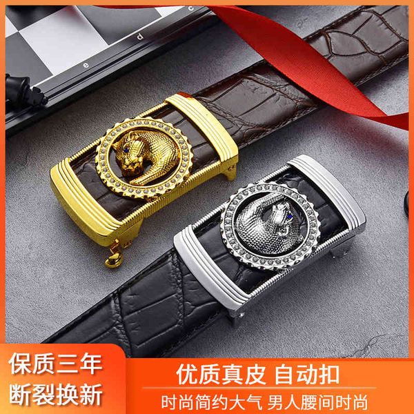brand belt men's crocodile leopard fashion belt youth head leather automatic buckle business luxury, Black;brown
brand belt men's crocodile leopard fashion belt youth head leather automatic buckle business luxury, Black;brown