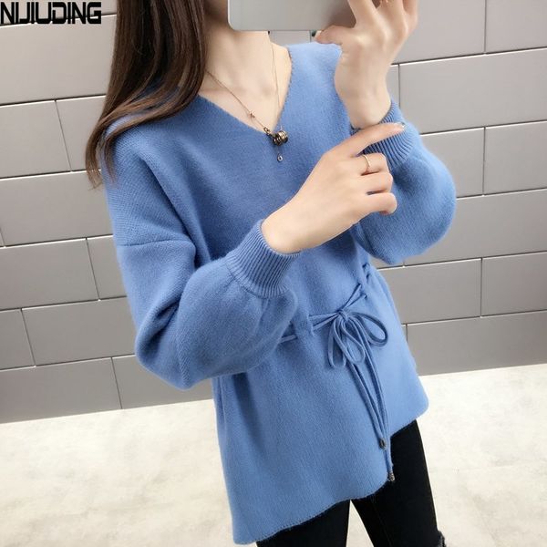 sweater pullover loose autumn long-sleeved korean v-neck knitted fashion bottoming shirt 210514, White;black
sweater pullover loose autumn long-sleeved korean v-neck knitted fashion bottoming shirt 210514, White;black