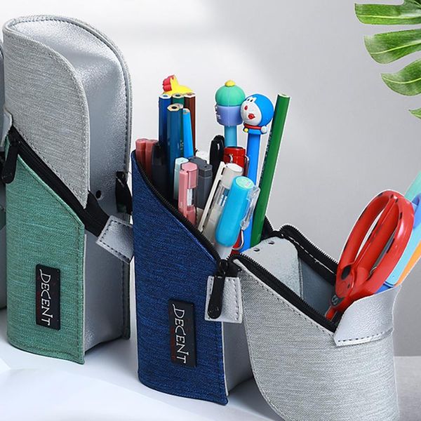 pencil bags case simple and vertical pen holder multi-function two-in-one korean version small fresh large capacity
pencil bags case simple and vertical pen holder multi-function two-in-one korean version small fresh large capacity
