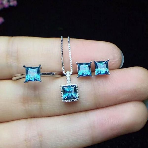 bracelet, earrings & necklace fidelity natural 5mm blue z s925 sterling silver square fine jewelry sets for women gemstone ring earring, Black
bracelet, earrings & necklace fidelity natural 5mm blue z s925 sterling silver square fine jewelry sets for women gemstone ring earring, Black