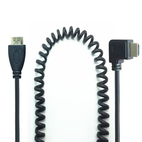 right & left angle to -compatible 90 degree male stretch spring curl flexible cable v1.4 dslr 0.5m/1.5m audio cables connectors
right & left angle to -compatible 90 degree male stretch spring curl flexible cable v1.4 dslr 0.5m/1.5m audio cables connectors