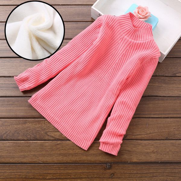 warm winter sweaters girls velvet thicken knitted pullovers turtleneck sweater for girls autumn slimming sweaters 3 6 8 10 years, White
warm winter sweaters girls velvet thicken knitted pullovers turtleneck sweater for girls autumn slimming sweaters 3 6 8 10 years, White