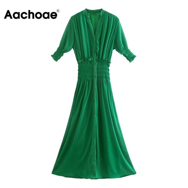 casual dresses aachoae women green color elegant a shirt dress fashion butterfly sleeve long female elastic waist ruffle, Black;gray
casual dresses aachoae women green color elegant a shirt dress fashion butterfly sleeve long female elastic waist ruffle, Black;gray
