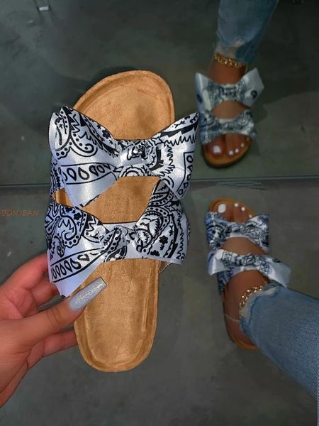 slippers fashion summer women slip-on shoes beach double bowknot ladies sandals outdoor holiday slides drop-, Black
slippers fashion summer women slip-on shoes beach double bowknot ladies sandals outdoor holiday slides drop-, Black