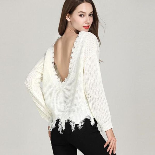 women's sweaters autumn fashion backless sweater harajuku abrigos mujer long sleeve knitted cardigan chompas largas sueltas coat, White;black
women's sweaters autumn fashion backless sweater harajuku abrigos mujer long sleeve knitted cardigan chompas largas sueltas coat, White;black