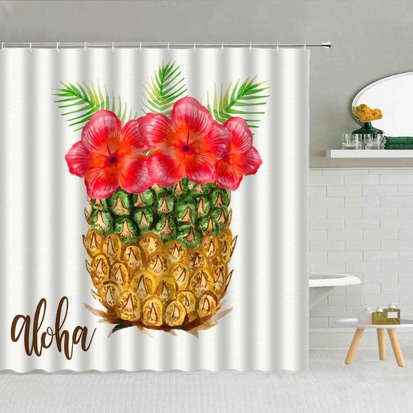 pineapple flower green leaves shower curtains summer fruit waterproof fabric curtain set with hooks bathroom decor accessories
pineapple flower green leaves shower curtains summer fruit waterproof fabric curtain set with hooks bathroom decor accessories
