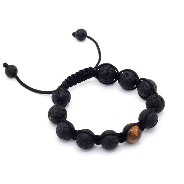 charm bracelets 12mm black maonyx and volcanic lava stone beads with a tiger eye adjustable handmade jewelry for women men gift, Golden;silver
charm bracelets 12mm black maonyx and volcanic lava stone beads with a tiger eye adjustable handmade jewelry for women men gift, Golden;silver