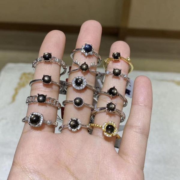 cluster rings fashion lovely butterfly natural black star sapphire gem ring s925 silver gemstone women party gift fine jewelry, Golden;silver 
cluster rings fashion lovely butterfly natural black star sapphire gem ring s925 silver gemstone women party gift fine jewelry, Golden;silver