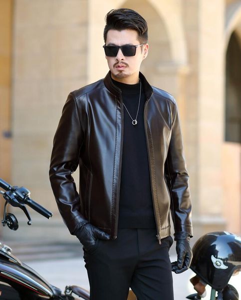 men's fur & faux winter mens leather jacket motorcycle coat men jackets plus velvet clothes jaqueta de couro fashion autumn stand colla, Black
men's fur & faux winter mens leather jacket motorcycle coat men jackets plus velvet clothes jaqueta de couro fashion autumn stand colla, Black