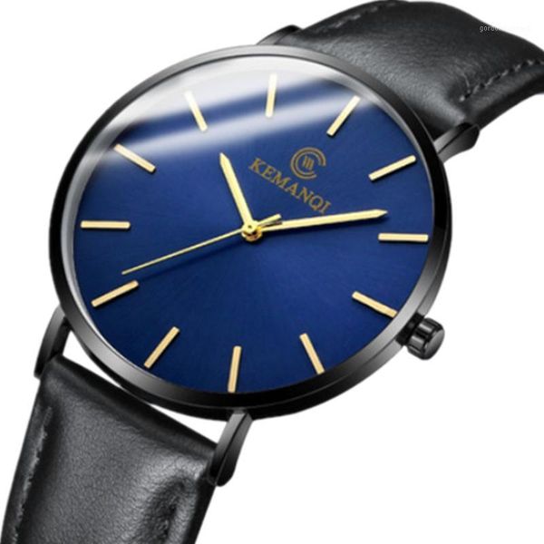 wristwatches relogio masculino man watch 2021 blue dial fashion quartz watches thin mens men's erkek kol saati reloj hombre, Slivery;brown
wristwatches relogio masculino man watch 2021 blue dial fashion quartz watches thin mens men's erkek kol saati reloj hombre, Slivery;brown