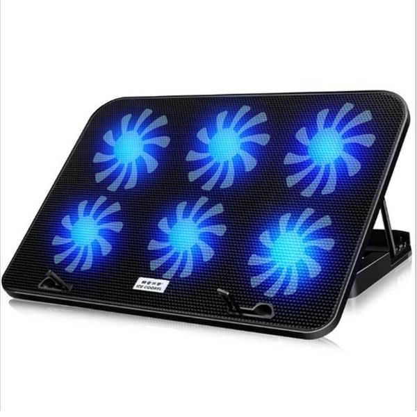 lapcooler2 usb ports and six cooling fan led pad notebook stand for 12-17 inch pads
lapcooler2 usb ports and six cooling fan led pad notebook stand for 12-17 inch pads