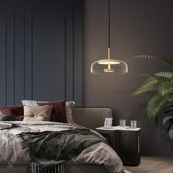 pendant lamps nordic single bedside glass chandelier, post-modern restaurant bar counter, simple and shop front desk chandelier
pendant lamps nordic single bedside glass chandelier, post-modern restaurant bar counter, simple and shop front desk chandelier