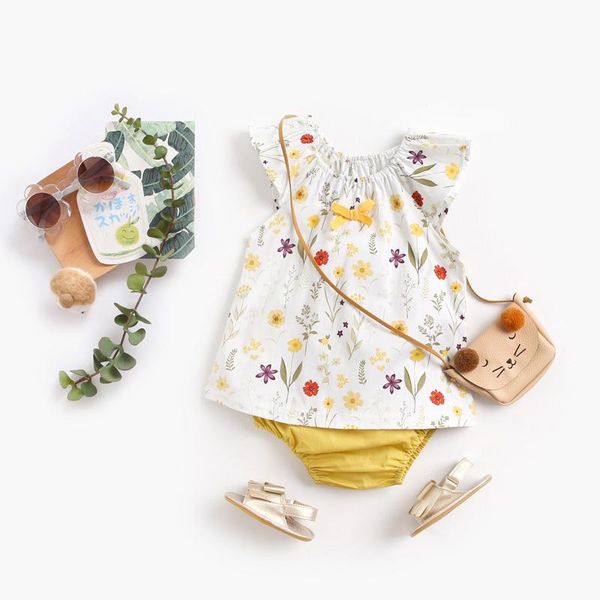 clothing sets baby girls clothes set summer fashion toddler flower print solid shorts suits sleeveless infant cute bow outfits, White
clothing sets baby girls clothes set summer fashion toddler flower print solid shorts suits sleeveless infant cute bow outfits, White