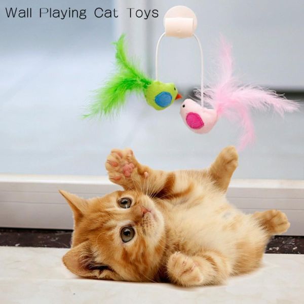 cat toys bird interative playing toy teaser wand sucker window plastic 26*14cm interactive feather
cat toys bird interative playing toy teaser wand sucker window plastic 26*14cm interactive feather