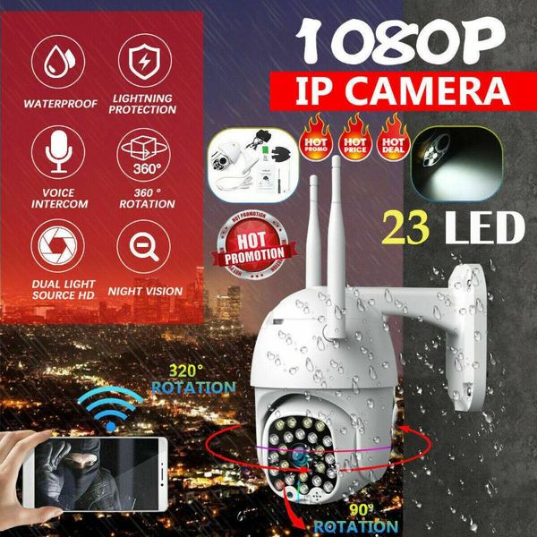 cameras 23led 1080p hd ip cctv camera waterproof outdoor wifi ptz security wireless ir cam au eu us uk plug
cameras 23led 1080p hd ip cctv camera waterproof outdoor wifi ptz security wireless ir cam au eu us uk plug