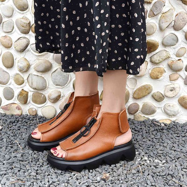 sandals woman flat shoes 2021 fashion summer round toe zip 5cm heel black brown size 35-40 b3o4
sandals woman flat shoes 2021 fashion summer round toe zip 5cm heel black brown size 35-40 b3o4