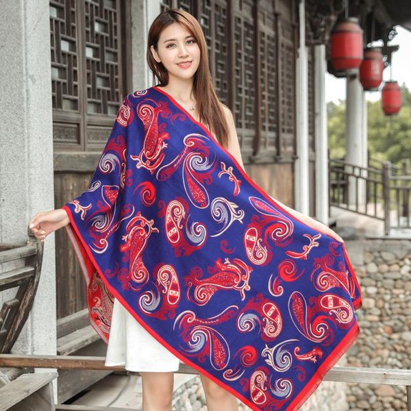 scarves reversible artificial cashmere wrap chal autumn women pashmina shawls scarf warm muffler echarpes soft cachecol feminino, Blue;gray
scarves reversible artificial cashmere wrap chal autumn women pashmina shawls scarf warm muffler echarpes soft cachecol feminino, Blue;gray