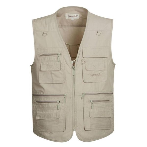 men's vests mens outdoor multi pocket vest waistcoat jacket for fishing hunting hiking gilet, Black;white
men's vests mens outdoor multi pocket vest waistcoat jacket for fishing hunting hiking gilet, Black;white