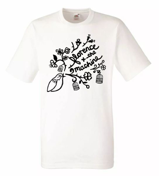 florence & the machine bird logo white mens t-shirt men rock band tee shirt, White;black
florence & the machine bird logo white mens t-shirt men rock band tee shirt, White;black