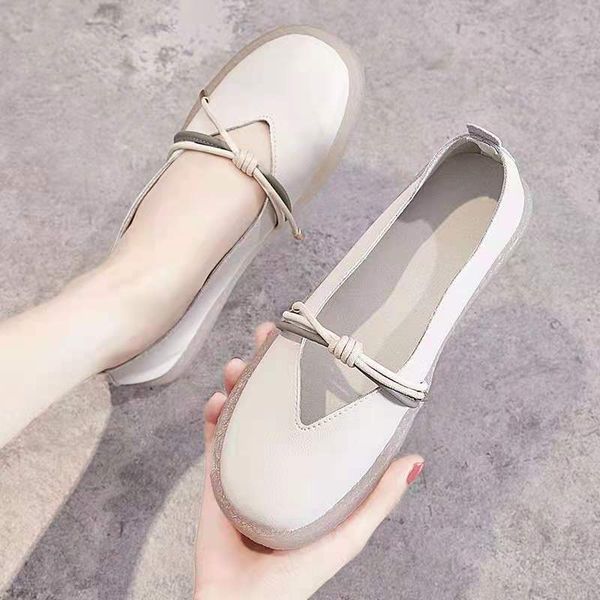 flat single shoe summer 2021 one foot pregnant women's soft sole shallow mouth pea leather grandma sho, Black
flat single shoe summer 2021 one foot pregnant women's soft sole shallow mouth pea leather grandma sho, Black