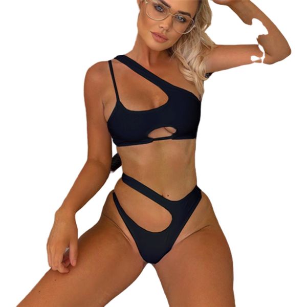 one shoulder cut out bikini set white bla high waist leotard set swim wear women push up swimsuit female beachwear
one shoulder cut out bikini set white bla high waist leotard set swim wear women push up swimsuit female beachwear