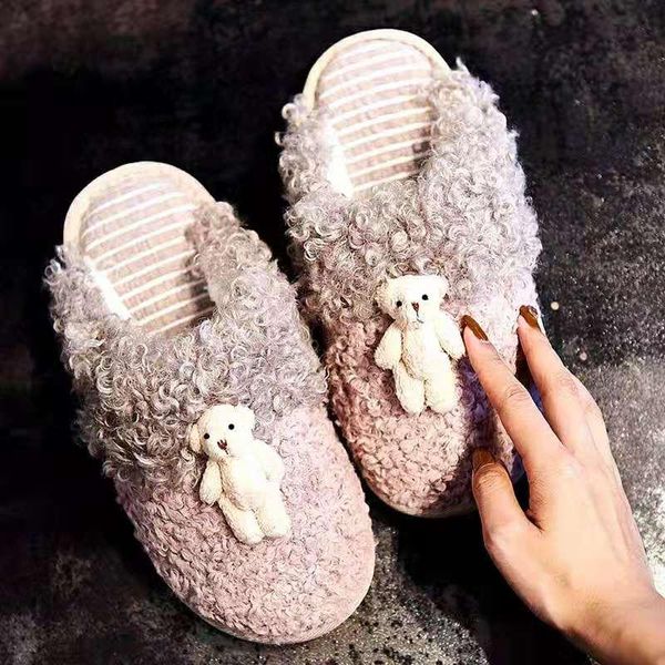 slippers wholesale plush small bear cute beautiful home slipper house shoes for women, Black
slippers wholesale plush small bear cute beautiful home slipper house shoes for women, Black