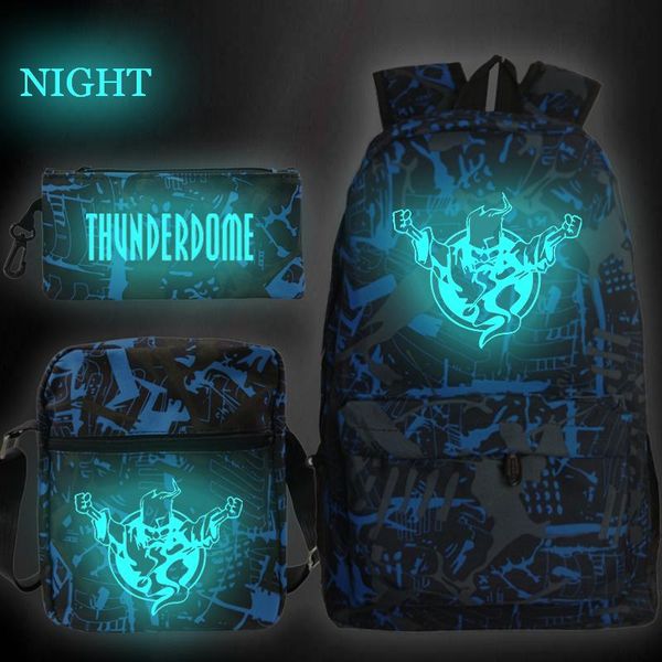 thunderdome luminous backpacks travel mochila daily bagpacks school backpack 3 pcs/set for women men kids casual bag
thunderdome luminous backpacks travel mochila daily bagpacks school backpack 3 pcs/set for women men kids casual bag