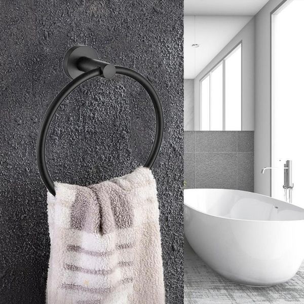 stainless steel matte black towel ring round clothes bracket holder wall-mount bathroom supporter hardware accessories rings
stainless steel matte black towel ring round clothes bracket holder wall-mount bathroom supporter hardware accessories rings