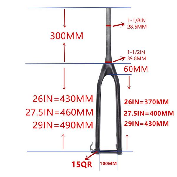 bike forks mtb fork26 27.529er fork full carbon bikes rigid mountain forktapered passing axle 15mm bicycle 1-1/8
bike forks mtb fork26 27.529er fork full carbon bikes rigid mountain forktapered passing axle 15mm bicycle 1-1/8