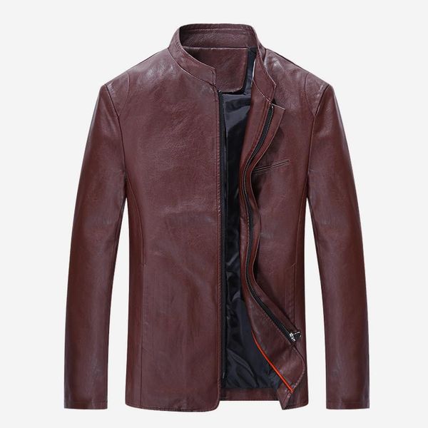 men's fur & faux mens solid leather jacket for 2021 fall fashion clothing m-5xl plus size slim fit moto biker coat casual motorcycle ja, Black
men's fur & faux mens solid leather jacket for 2021 fall fashion clothing m-5xl plus size slim fit moto biker coat casual motorcycle ja, Black