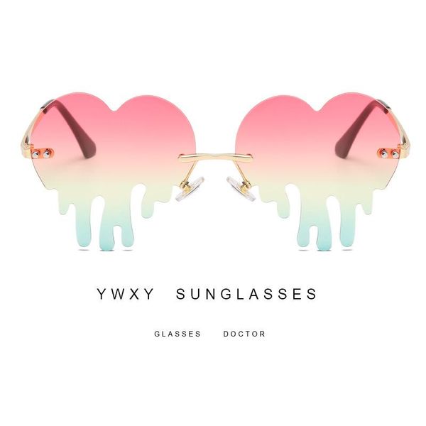 rimless love sunglasses woman irregular melt gradation personal sun glasses vintage cool mirror sol ocean lens eyewear jadegirl, White;black
rimless love sunglasses woman irregular melt gradation personal sun glasses vintage cool mirror sol ocean lens eyewear jadegirl, White;black