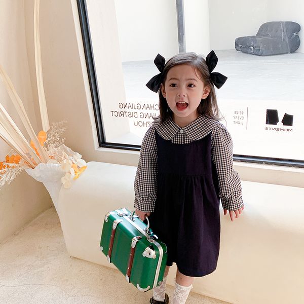 2021 spring autumn girls two-piece shirt dress kids plaid shirt childrens blue dress girls shirt dress suit 2-8y, Red;yellow
2021 spring autumn girls two-piece shirt dress kids plaid shirt childrens blue dress girls shirt dress suit 2-8y, Red;yellow
