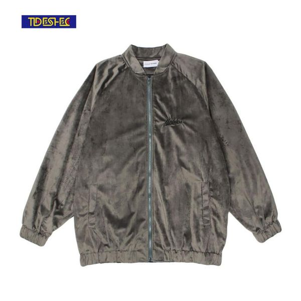 men's jackets tideshec 2021 street simple hoodless jacket autumn streetwear velvet hip hop coat thin men, Black;brown
men's jackets tideshec 2021 street simple hoodless jacket autumn streetwear velvet hip hop coat thin men, Black;brown