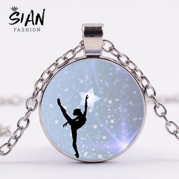 ballet dancer dancing gymnastics pendant necklace i love dance quote art picture glass cabochon for women jewelry necklaces, Silver
ballet dancer dancing gymnastics pendant necklace i love dance quote art picture glass cabochon for women jewelry necklaces, Silver