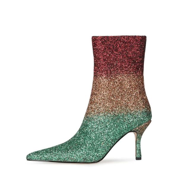 boots dovereiss fashion women's shoes winter pointed toe stilettos heels elegant concise bling mixed colors short, Black
boots dovereiss fashion women's shoes winter pointed toe stilettos heels elegant concise bling mixed colors short, Black