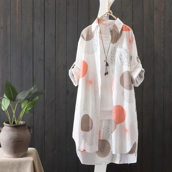 women's jackets summer long shirt fashion print thin chiffon sunscreen arrival sleeve white cardigan high quality, Black;brown
women's jackets summer long shirt fashion print thin chiffon sunscreen arrival sleeve white cardigan high quality, Black;brown