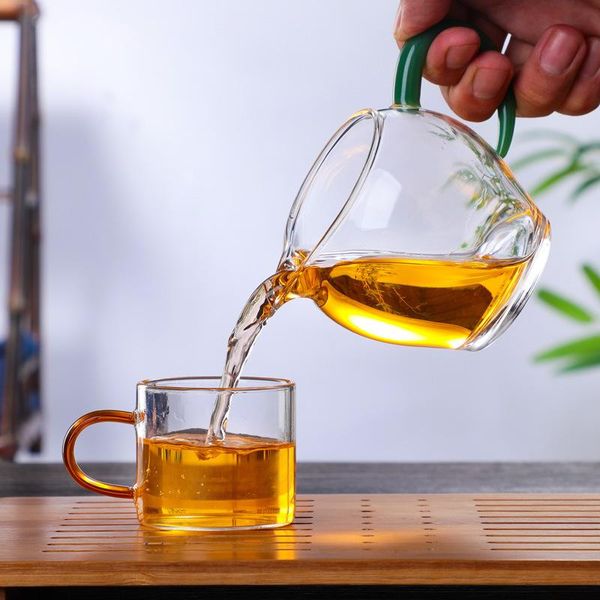 wine glasses 250mll multi-purpose teapot 3 colors container with handle hand-blown glass tea set coffee pot fair cup share tools
wine glasses 250mll multi-purpose teapot 3 colors container with handle hand-blown glass tea set coffee pot fair cup share tools