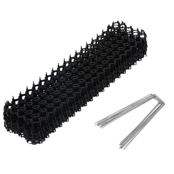 10pcs cat scat spike mat- gentle pet deterrent for cats, dogs and more - easy to install includes 12 garden staples kennels & pens
10pcs cat scat spike mat- gentle pet deterrent for cats, dogs and more - easy to install includes 12 garden staples kennels & pens