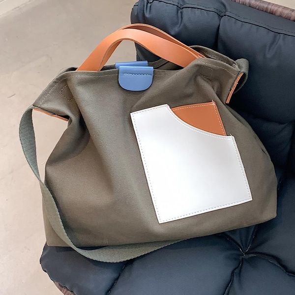 evening bags canvas patchwork women shoulder crossbody bag large capacity 2021 casual travel female handbags and purses big totes green
evening bags canvas patchwork women shoulder crossbody bag large capacity 2021 casual travel female handbags and purses big totes green