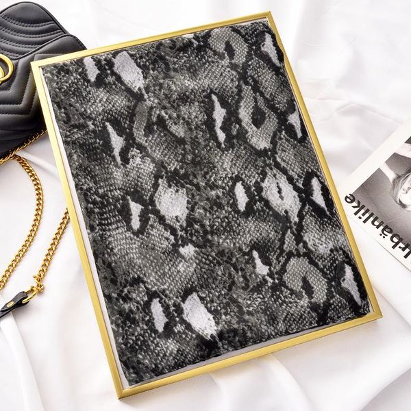 scarves 2021europe and america spring summer women's black ash python pattern silver silk scarf thin shawl elegant decoration, Blue;gray
scarves 2021europe and america spring summer women's black ash python pattern silver silk scarf thin shawl elegant decoration, Blue;gray