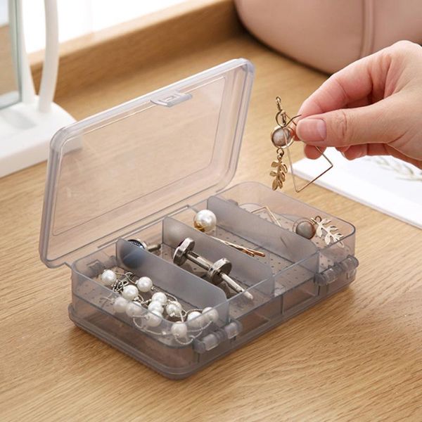 jewelry pouches, bags plastic double-layer earring storage box with lid desktop, Pink;blue
jewelry pouches, bags plastic double-layer earring storage box with lid desktop, Pink;blue