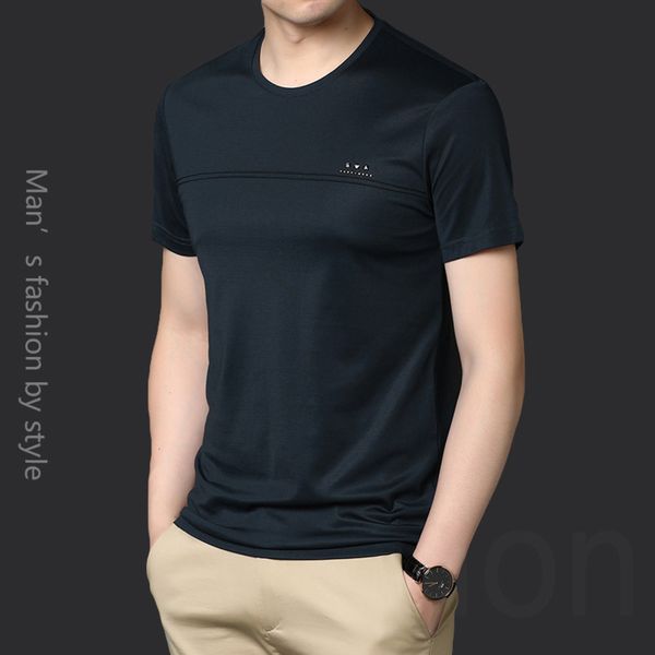 2021 summer young and middle aged men's short sleeve t-shirt round neck half modal seamless loose body, White;black
2021 summer young and middle aged men's short sleeve t-shirt round neck half modal seamless loose body, White;black