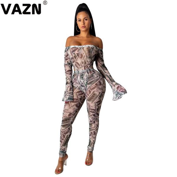 women's jumpsuits & rompers vazn fm1198 unusual hollow out outspoken club novelty fashion full sleeve backless women skinny long pencil, Black;white
women's jumpsuits & rompers vazn fm1198 unusual hollow out outspoken club novelty fashion full sleeve backless women skinny long pencil, Black;white