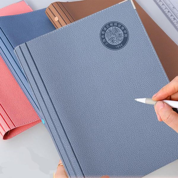 notepads fromthenon notebook a5 loose-leaf diary business office hand ledger school stationery account pu soft leather logo, Purple;pink
notepads fromthenon notebook a5 loose-leaf diary business office hand ledger school stationery account pu soft leather logo, Purple;pink
