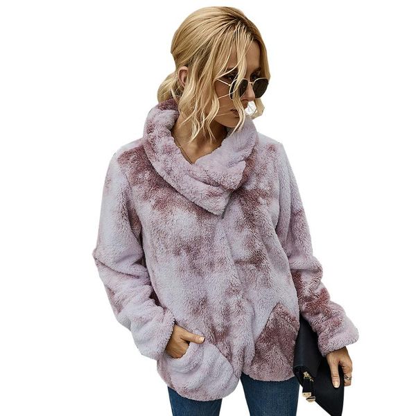 women's hoodies & sweatshirts 2021 winter warmth thick long-sleeved lapel tie-dye pattern plush loose hoodie pullover clothes gray blue, Black
women's hoodies & sweatshirts 2021 winter warmth thick long-sleeved lapel tie-dye pattern plush loose hoodie pullover clothes gray blue, Black
