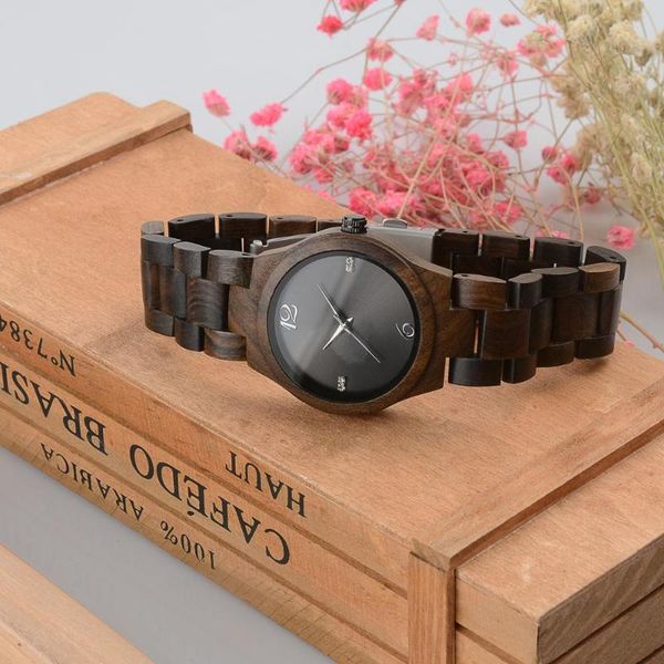 wristwatches wood watch women simple ladies black and ebony female wooden quartz wristwatch japanese import 2035movement, Slivery;brown
wristwatches wood watch women simple ladies black and ebony female wooden quartz wristwatch japanese import 2035movement, Slivery;brown
